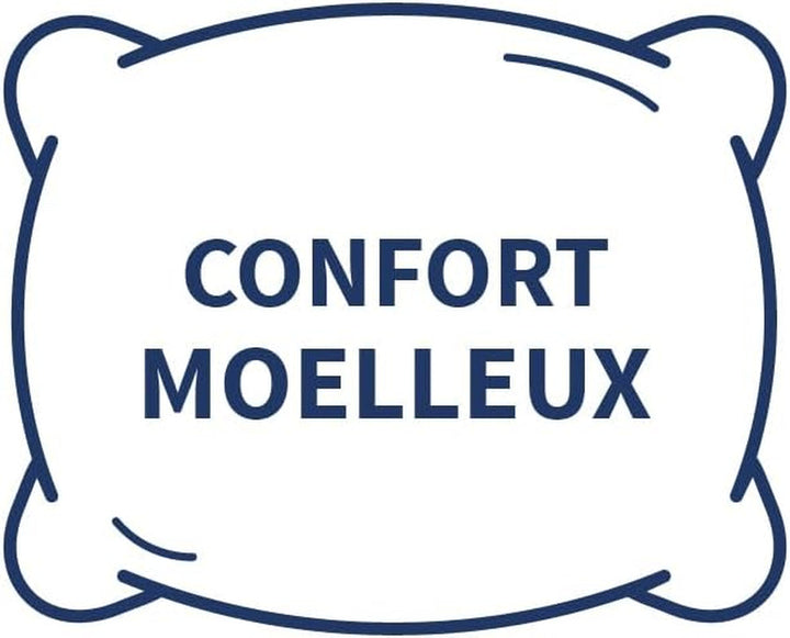 Bleu Câlin Home Collection Set de 4 perne Cliniguard Anti-Mite White 60X60 Cm