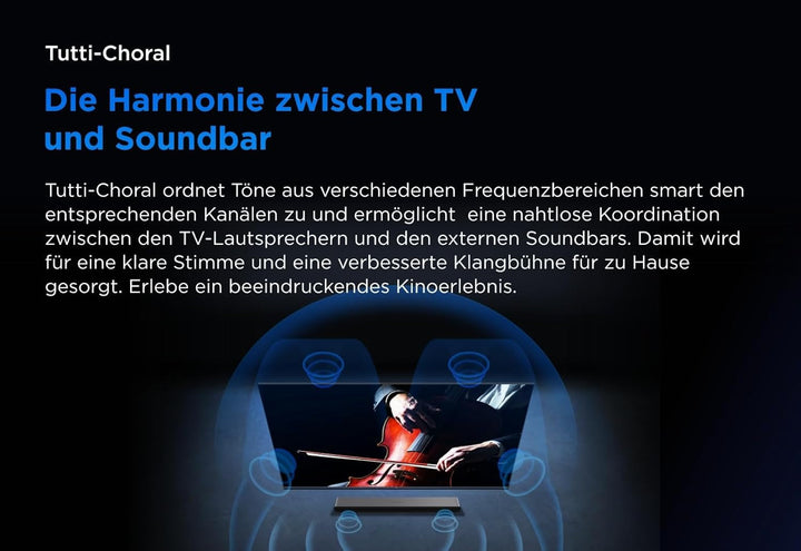TCL Soundbar S45HE, 2.0-Kanäle, Dolby Atmos All-In-One