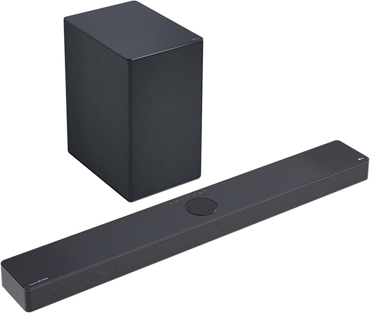 LG DSC9S 3.1.3 Soundbar (400W) Mit Kabellosem Subwoofer (Dolby Atmos, HDMI, Bluetooth), Schwarz [Modelljahr 2023]