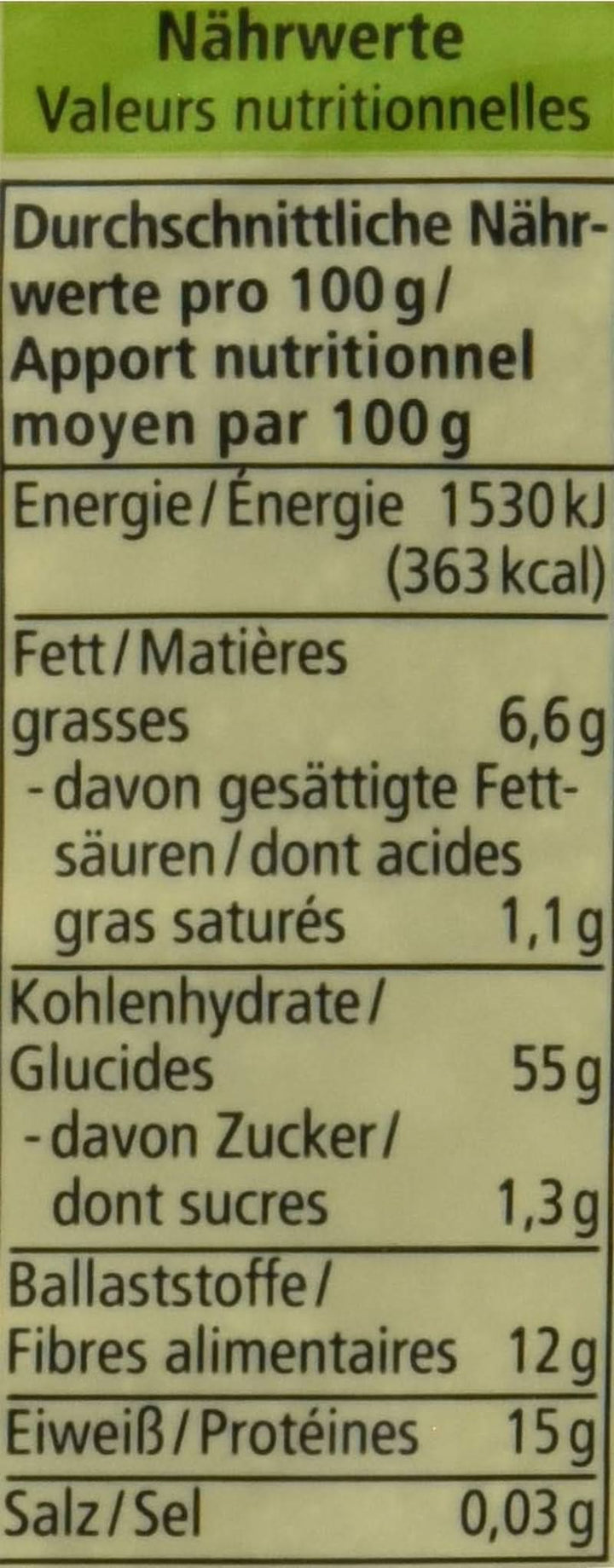 Tărâțe organice de ovăz cu germeni, 500 grame