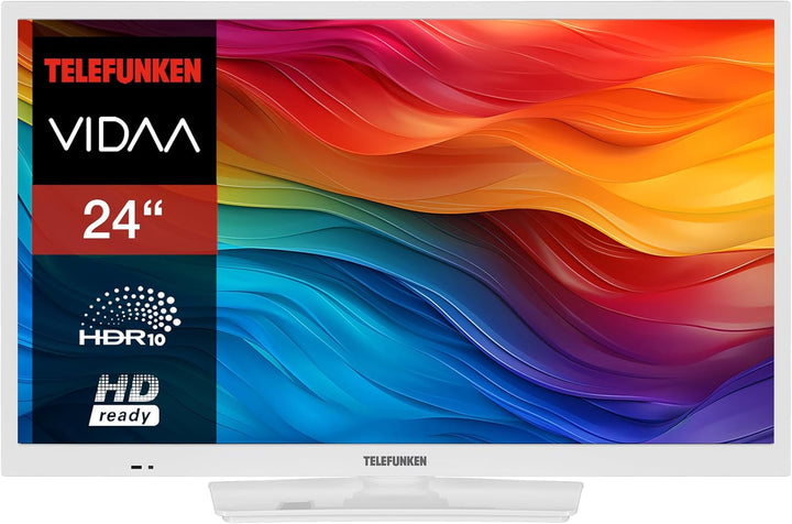Telefunken XH32N750M Fernseher 32 Zoll Hd-Ready LED TV Mit 80 Cm Bildschirmdiagonale Und Integriertem Triple-Tuner, Schwarz