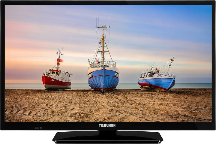 Telefunken XH32N750M Fernseher 32 Zoll Hd-Ready LED TV Mit 80 Cm Bildschirmdiagonale Und Integriertem Triple-Tuner, Schwarz