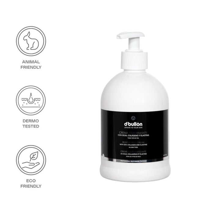 D'Bolón Cremă de corp fermizantă cu soia, colagen și elastină, 500 ml