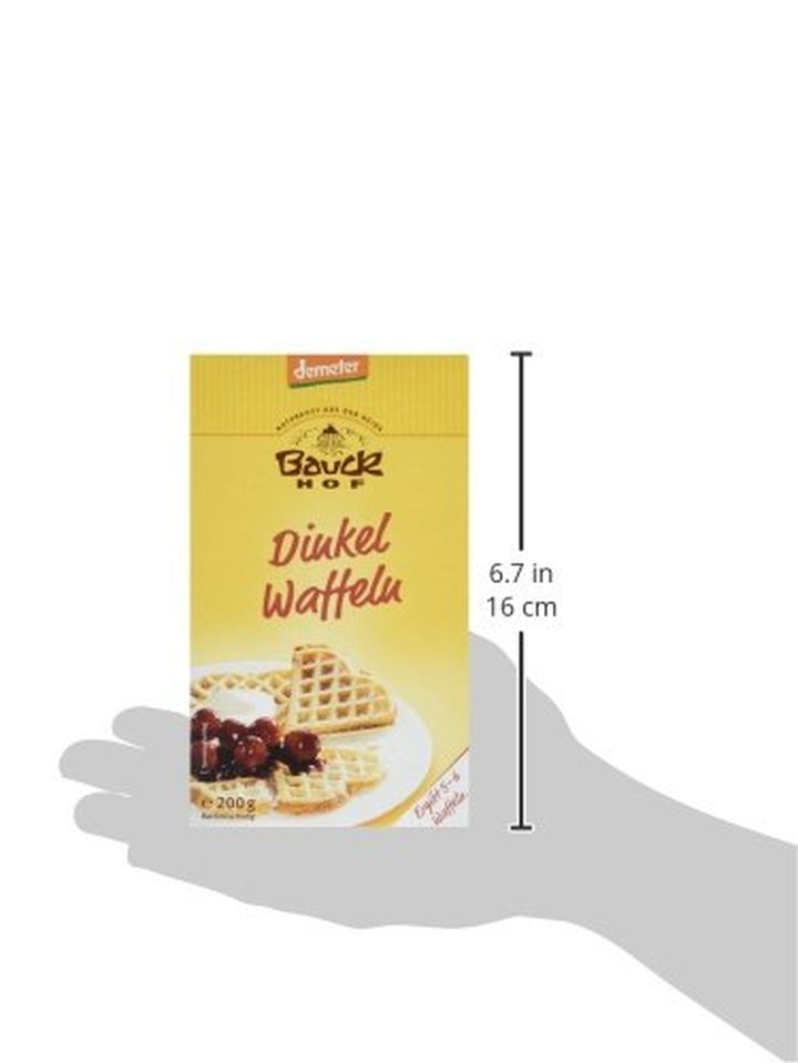 Demeter Bauck Hof Bio Dinkel Waffeln, 200 G